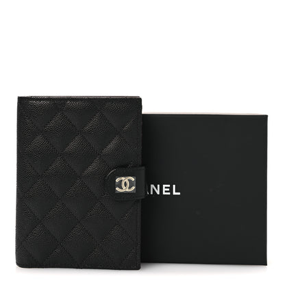 Chanel Caviar Quilted Passport Holder Black 9 of 9