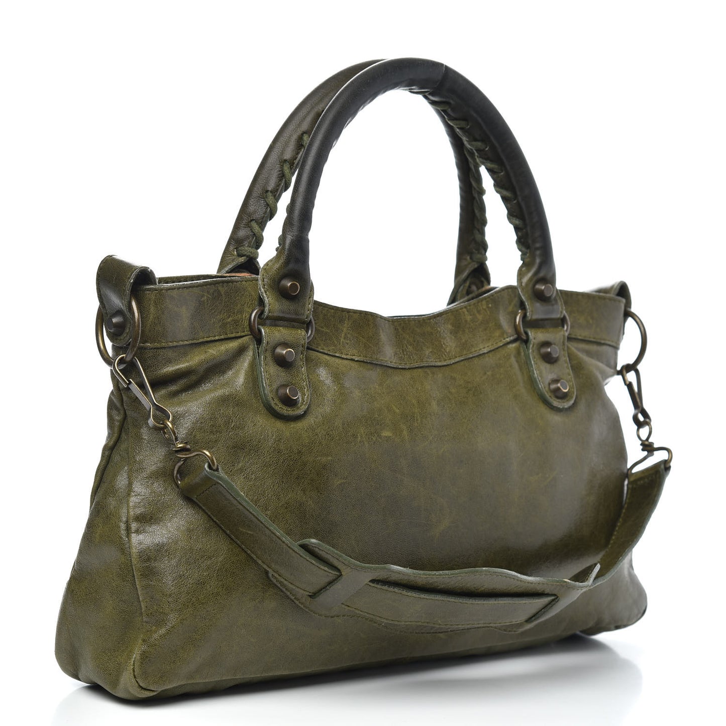Agneau Classic Hardware First Olive