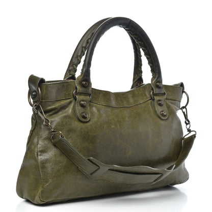 Balenciaga Agneau Classic Hardware First Olive 3 of 14