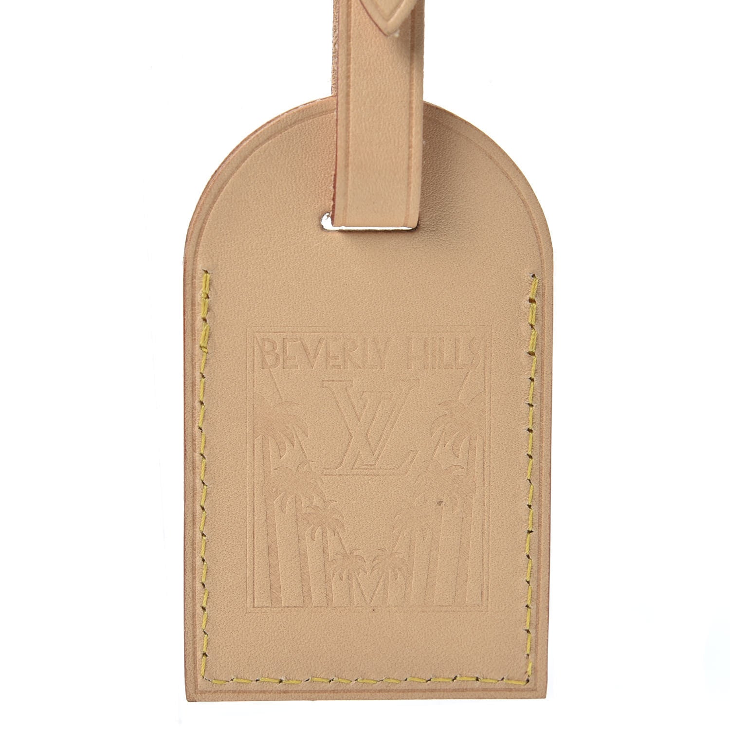 Louis Vuitton Vachetta Beverly Hills Luggage Tag 1 of 5