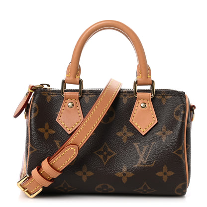 Louis Vuitton Monogram Nano Speedy Bandouliere 1 of 10