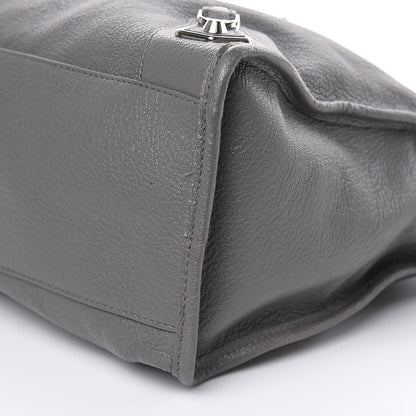 Balenciaga Chevre Silver Metallic Edge Hardware City Gris Acier 9 of 11