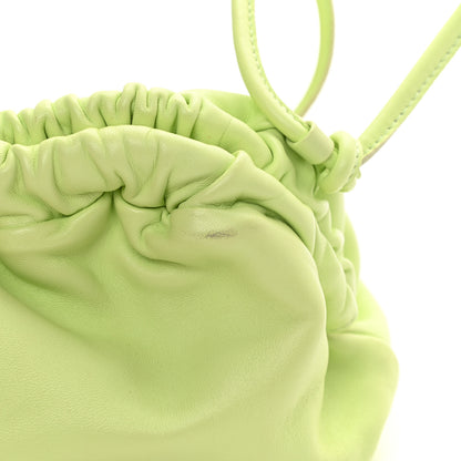 Mansur Gavriel Lambskin Mini Cloud Clutch Mint 19 of 21