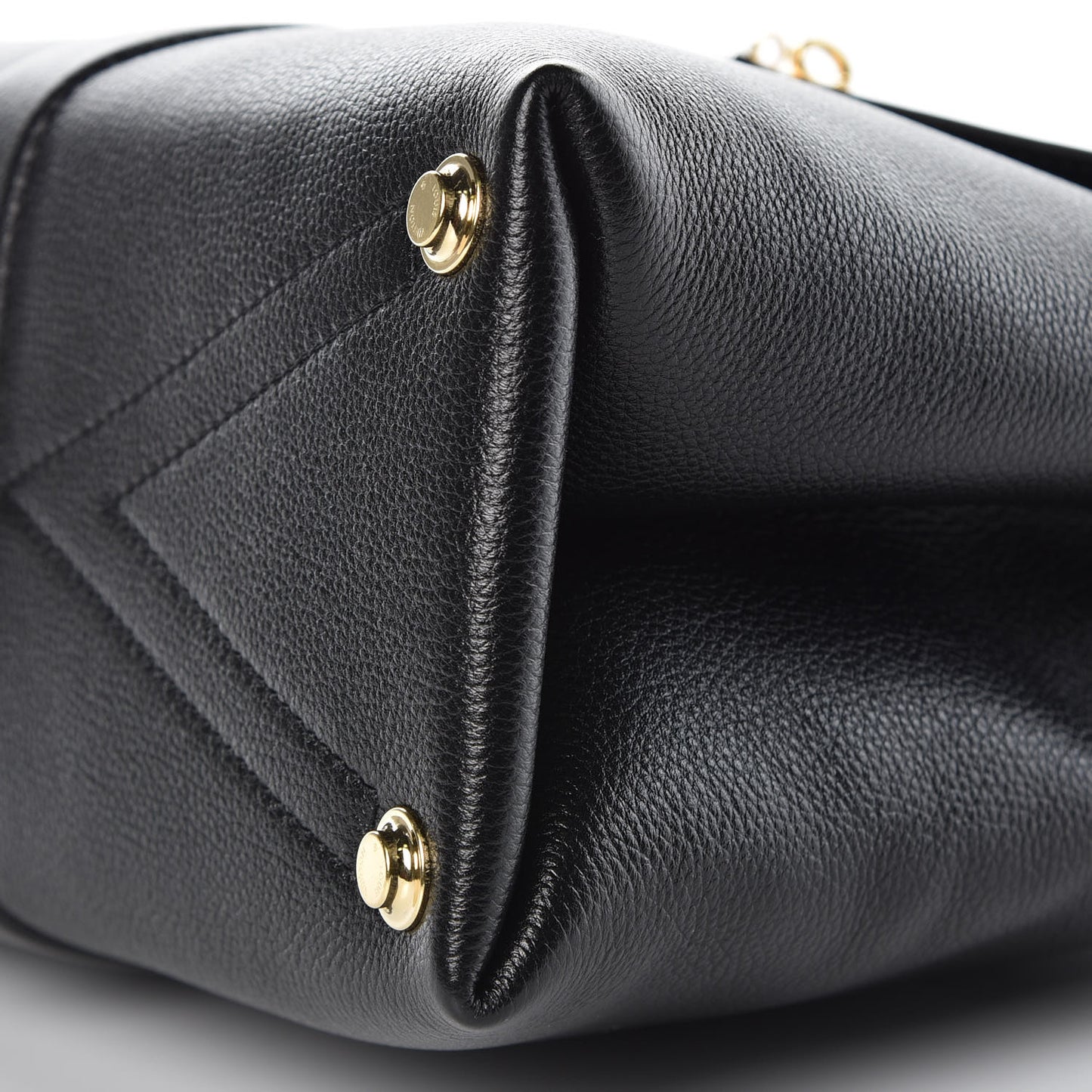 Grained Smooth Calfskin Rose Des Vents MM Black