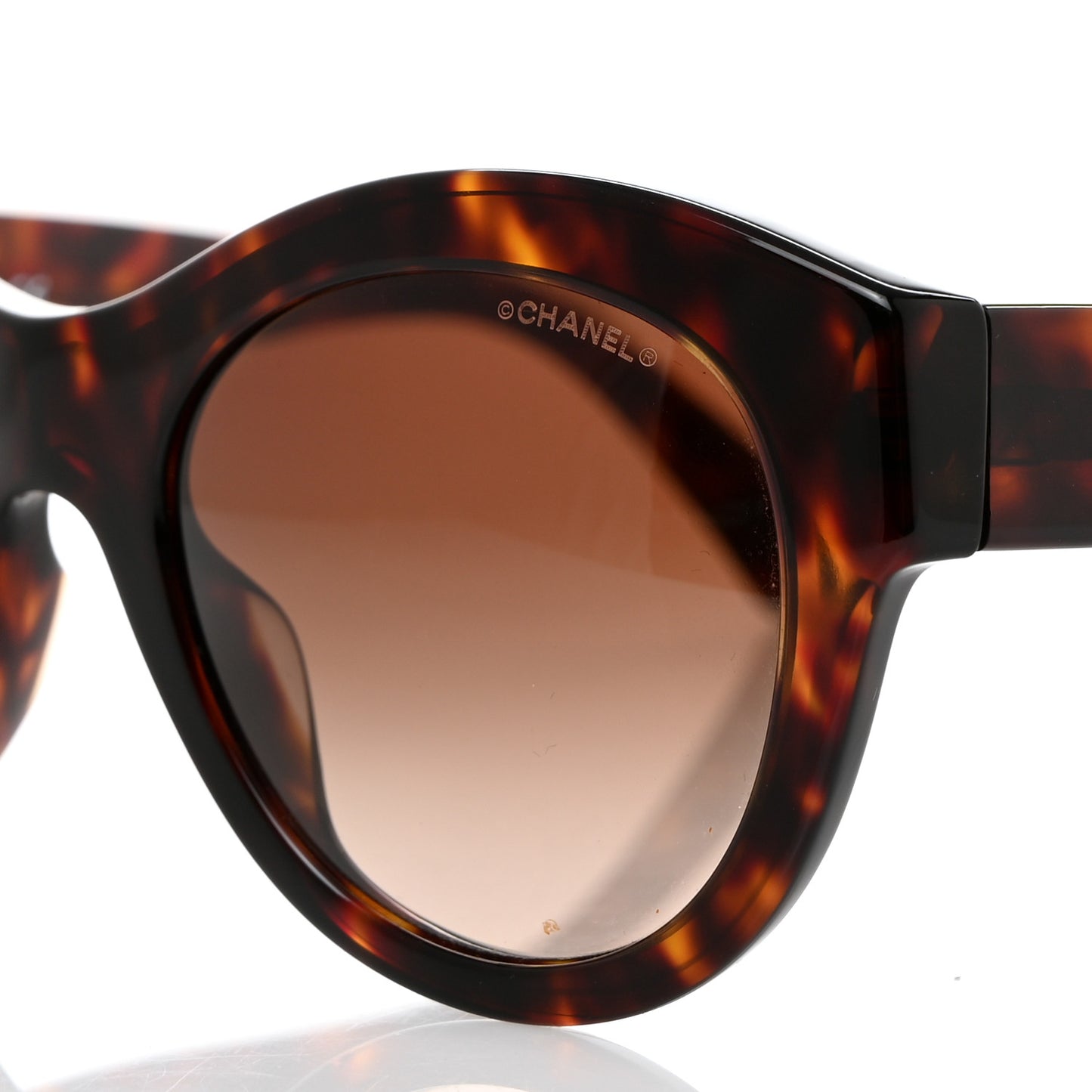 Acetate Butterfly Sunglasses 5371-A Tortoise