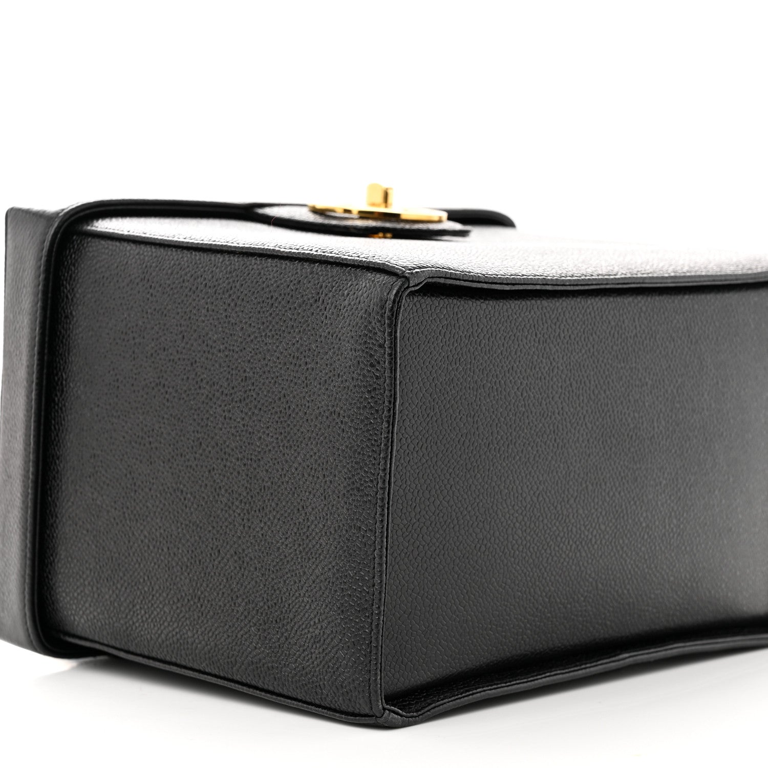 Chanel Caviar Vanity Train Case Black 10 of 14