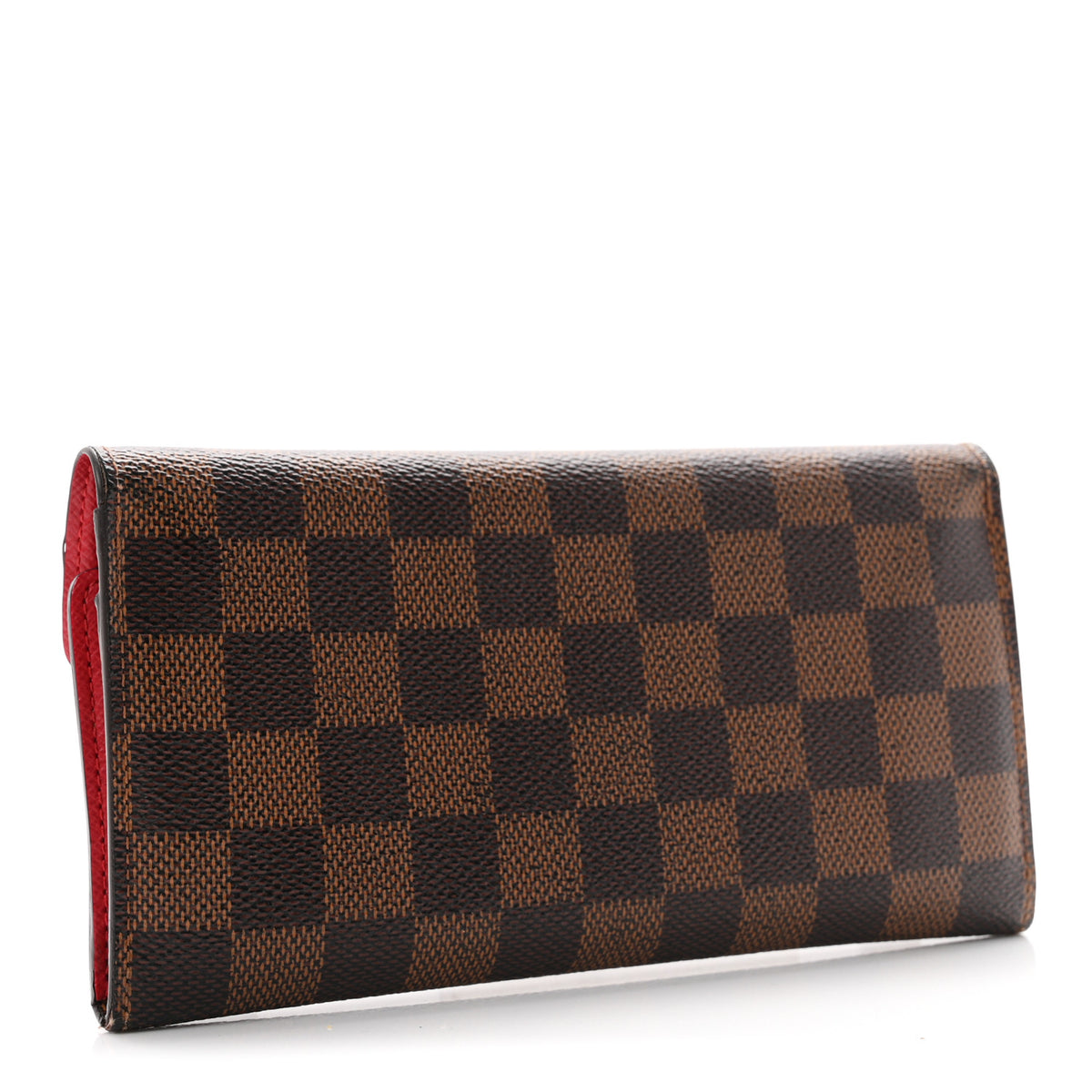 Louis Vuitton Damier Ebene Josephine Wallet Red 4 of 10