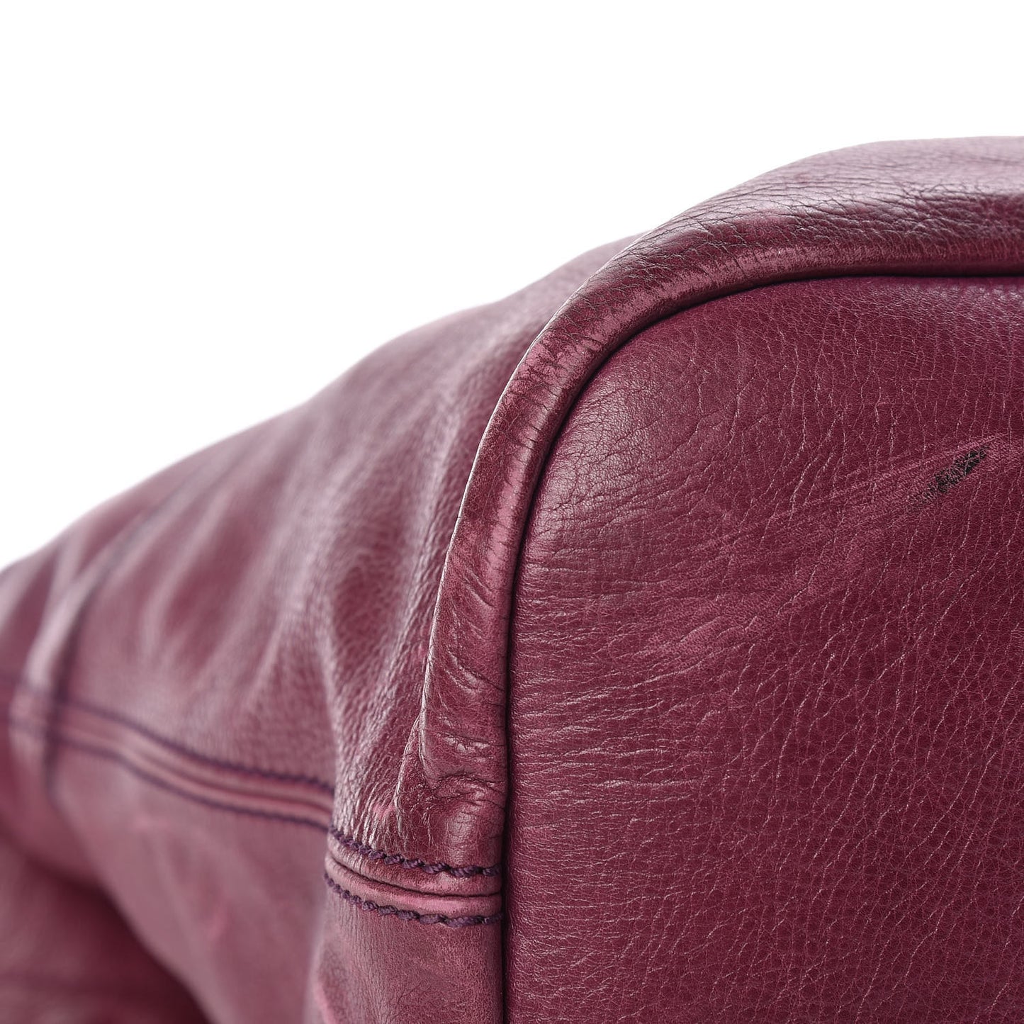 Lambskin North South Nightingale Aubergine