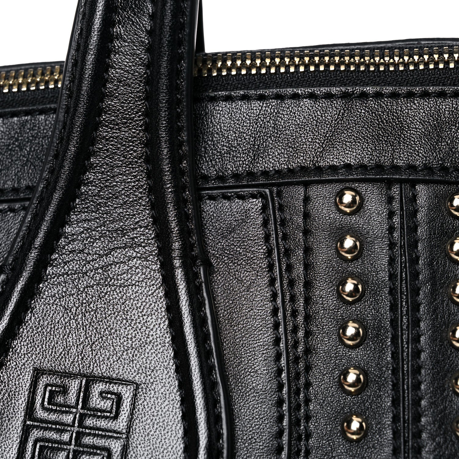 Givenchy Lambskin Studded Medium Nightingale Black 11 of 13