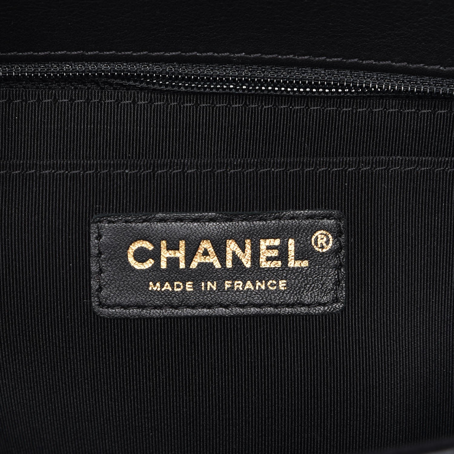 Chanel Calfskin Chevron Quilted Small Statement Flap Black 6 of 8