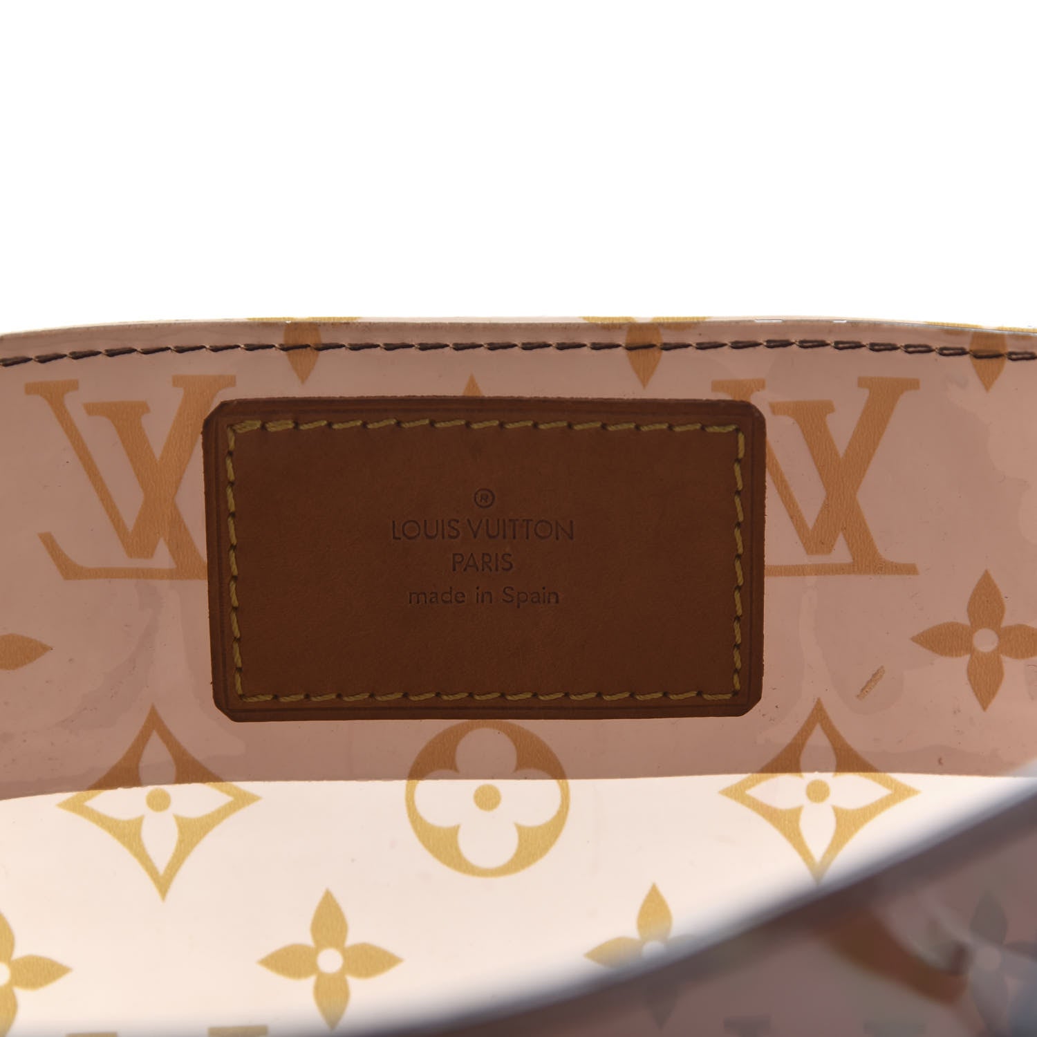 Louis Vuitton Vinyl Cabas Ambre PM 7 of 9