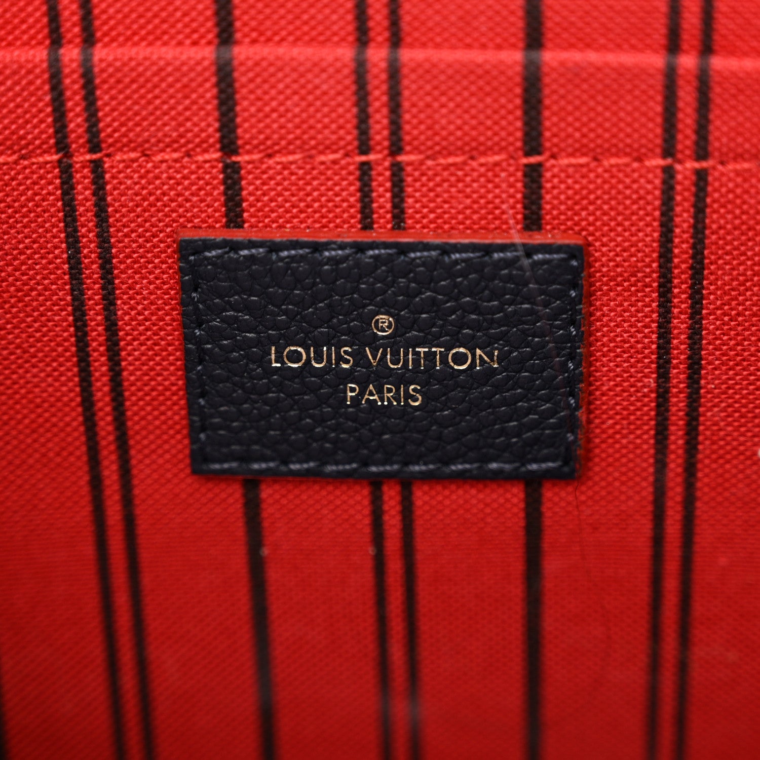 Louis Vuitton Empreinte Montaigne GM Marine Rouge 6 of 10