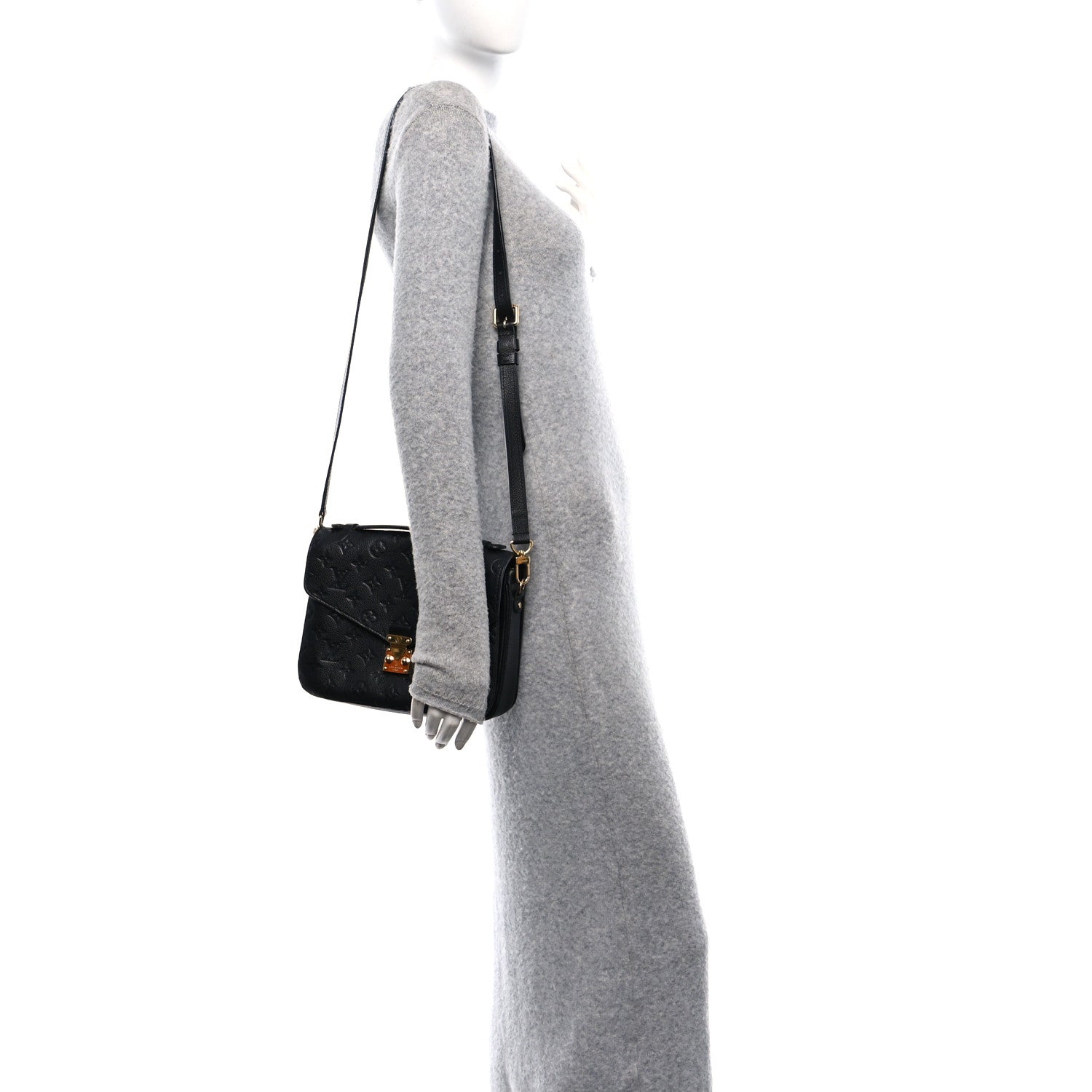 Louis Vuitton Empreinte Pochette Metis Black 2 of 16