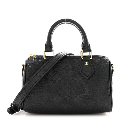 Louis Vuitton Empreinte Monogram Nano Speedy Black 1 of 10