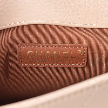 Chanel Grained Calfskin Archi Chic Flap Beige 6 of 17