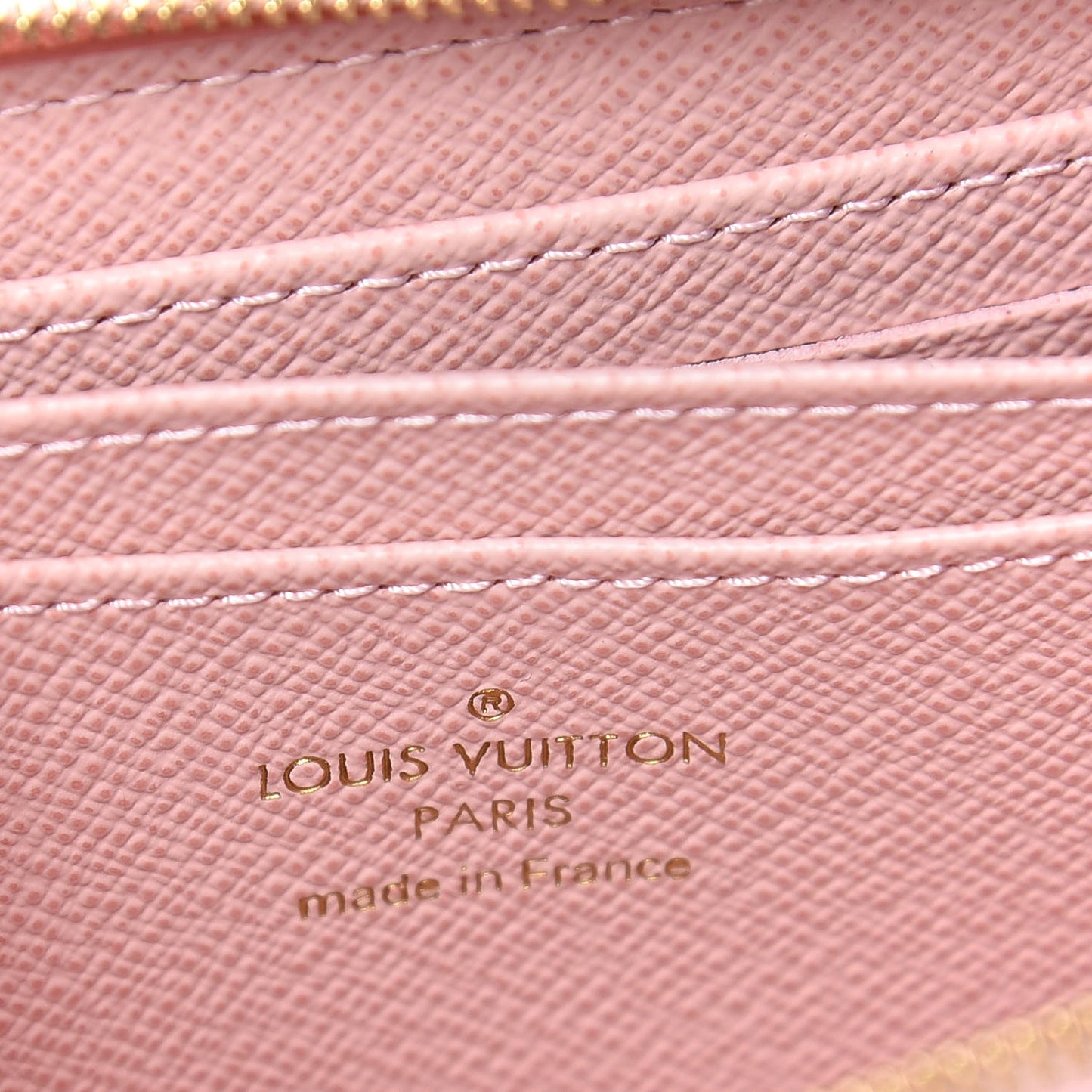 Damier Azur Zippy Coin Purse Rose Ballerine