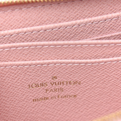 Louis Vuitton Damier Azur Zippy Coin Purse Rose Ballerine 6 of 7