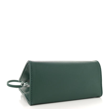 Telfar Vegan Leather Small Shopping Bag Dark Olive 4 of 9