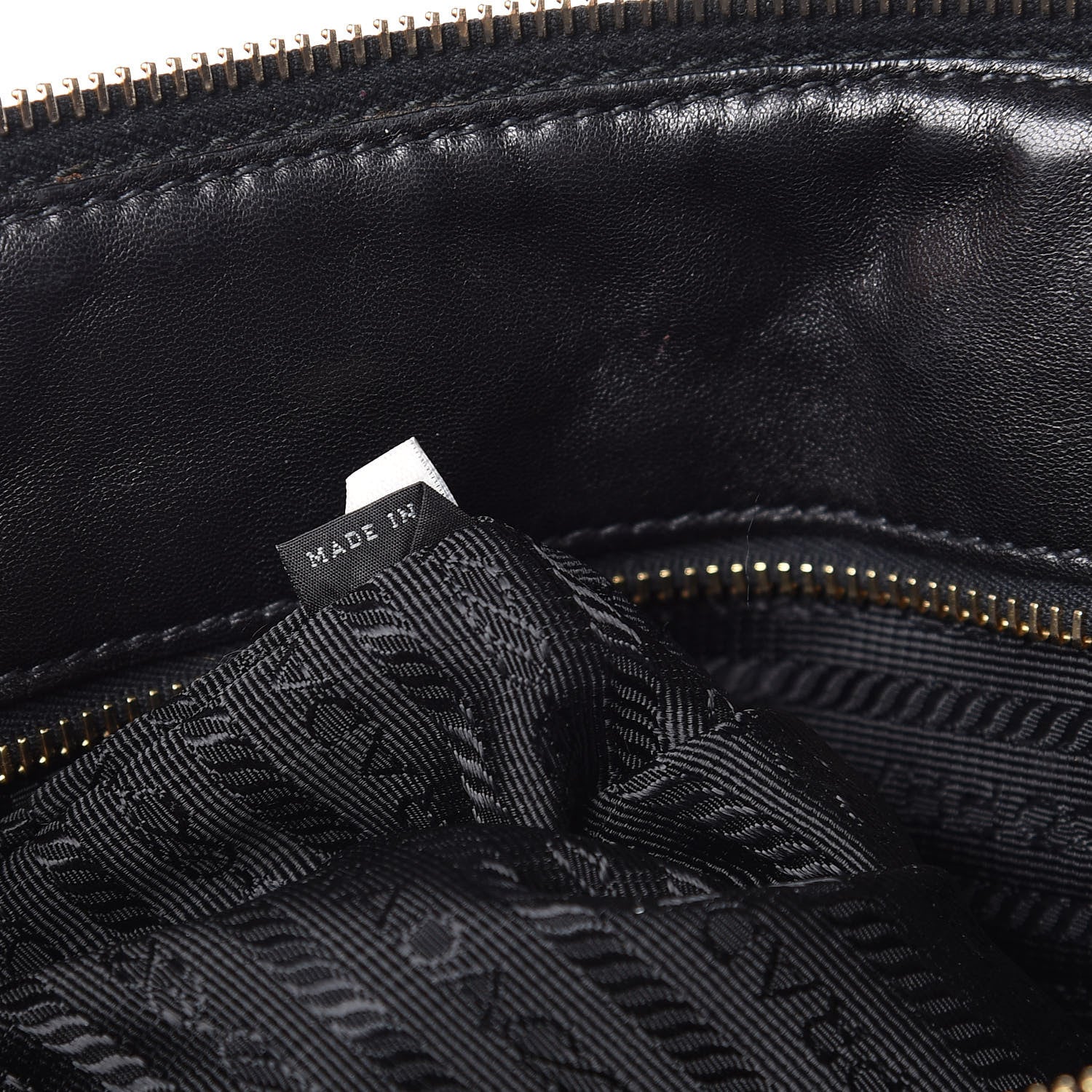 Prada Tessuto Nylon Gaufre Tote Black 8 of 15