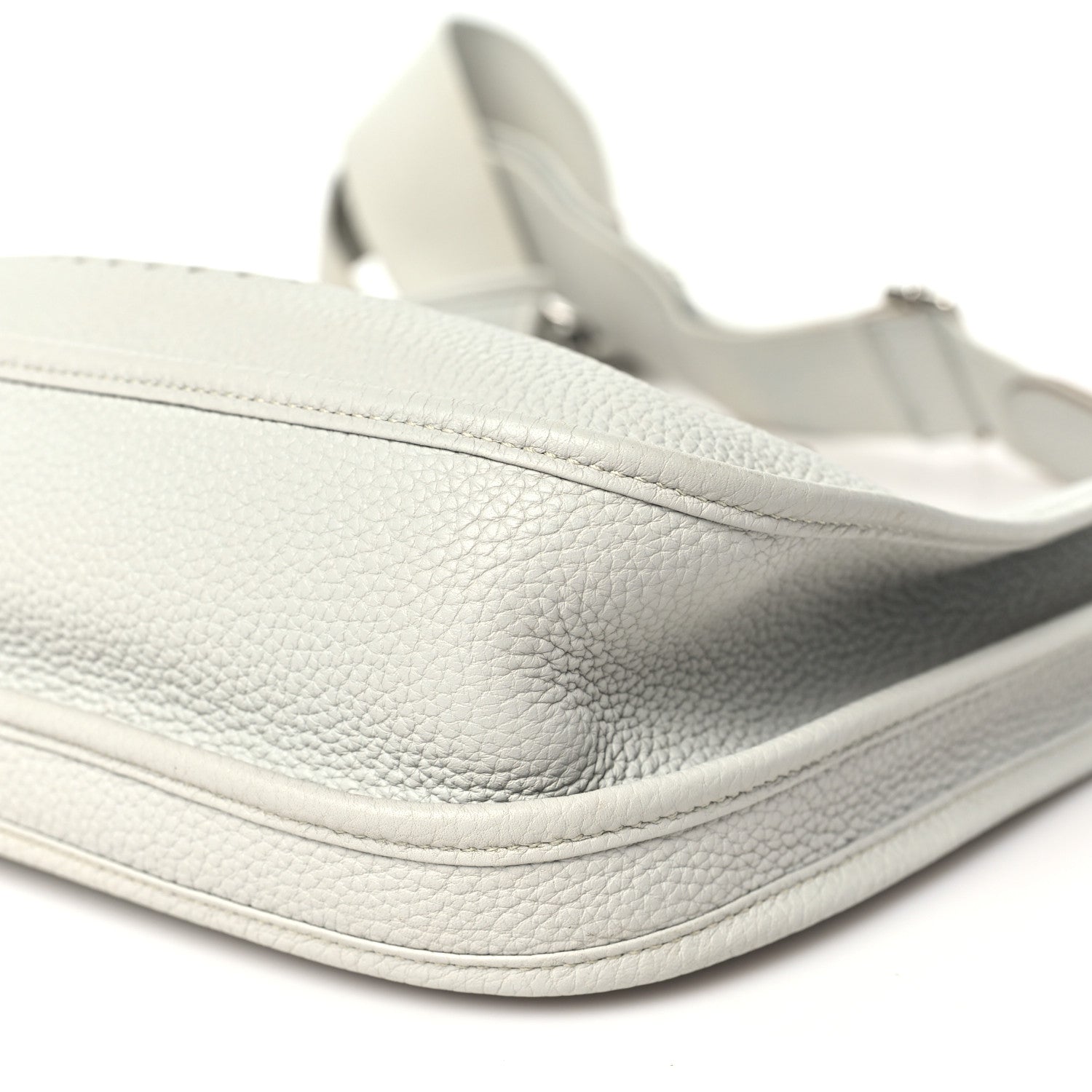 Hermes Taurillon Clemence Evelyne III PM Gris Perle 10 of 10