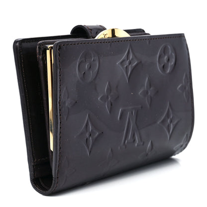 Louis Vuitton Vernis French Purse Wallet Amarante 3 of 13