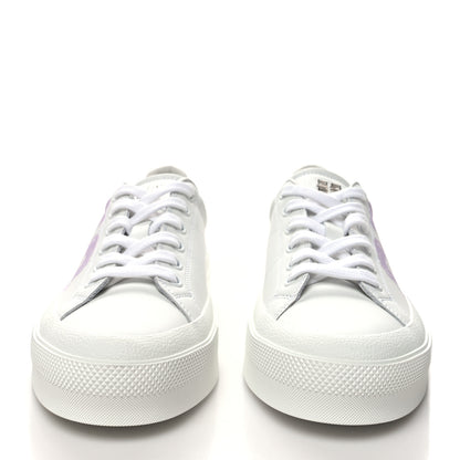 Givenchy X JOSH SMITH Calfskin City Sport Womens Sneakers 39 Purple 2 of 8