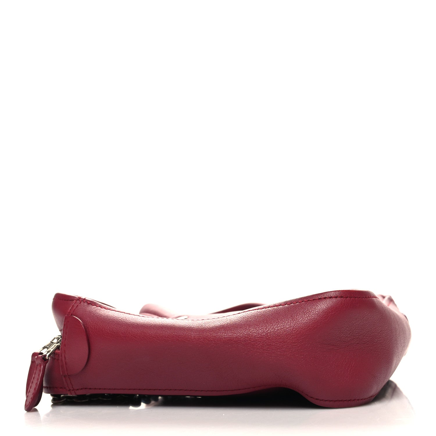 Balenciaga Calfskin XS Triangle Chain Duffle Rouge Grenat 4 of 14