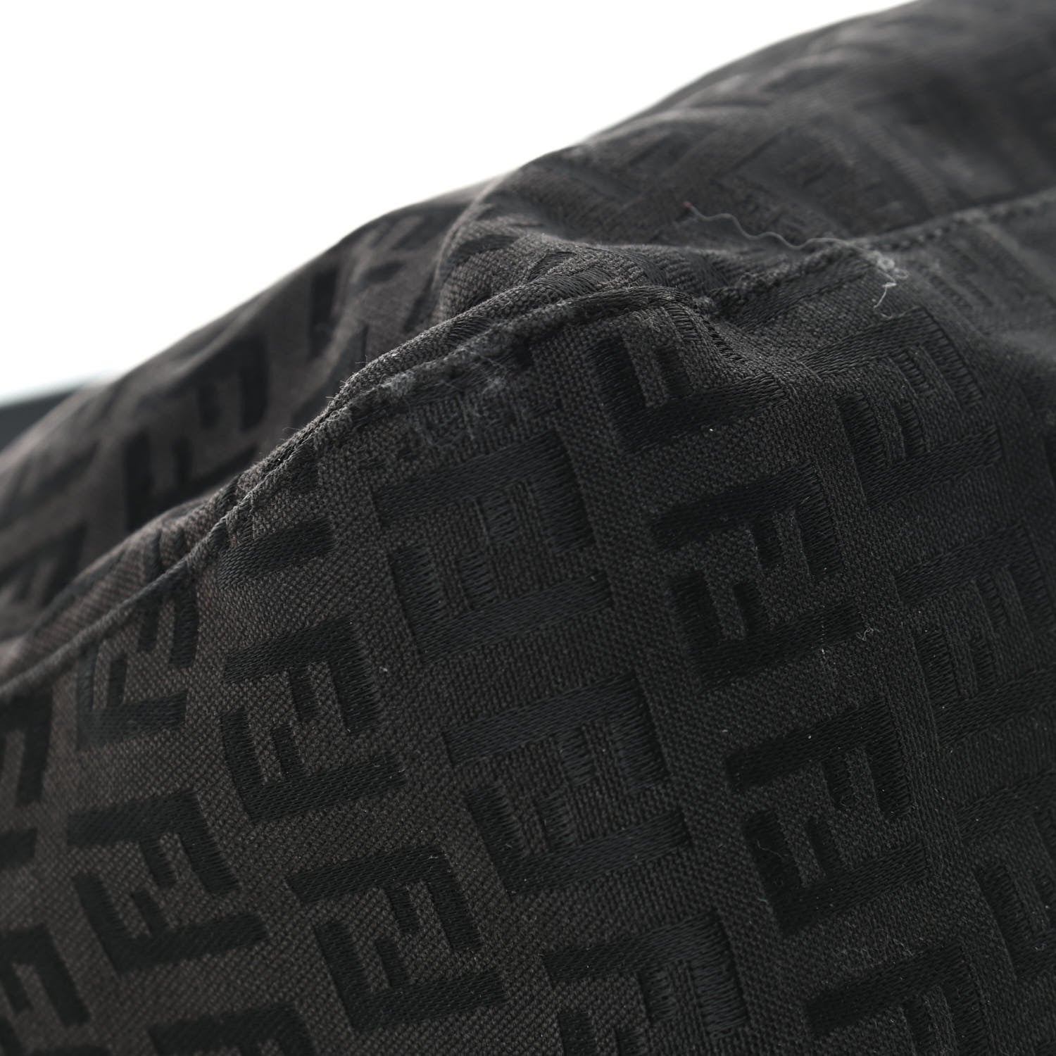 Fendi Zucchino Mama Baguette Black 6 of 9