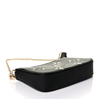 Louis Vuitton Empreinte Monogram Giant Mini Pochette Accessories Black 3 of 4