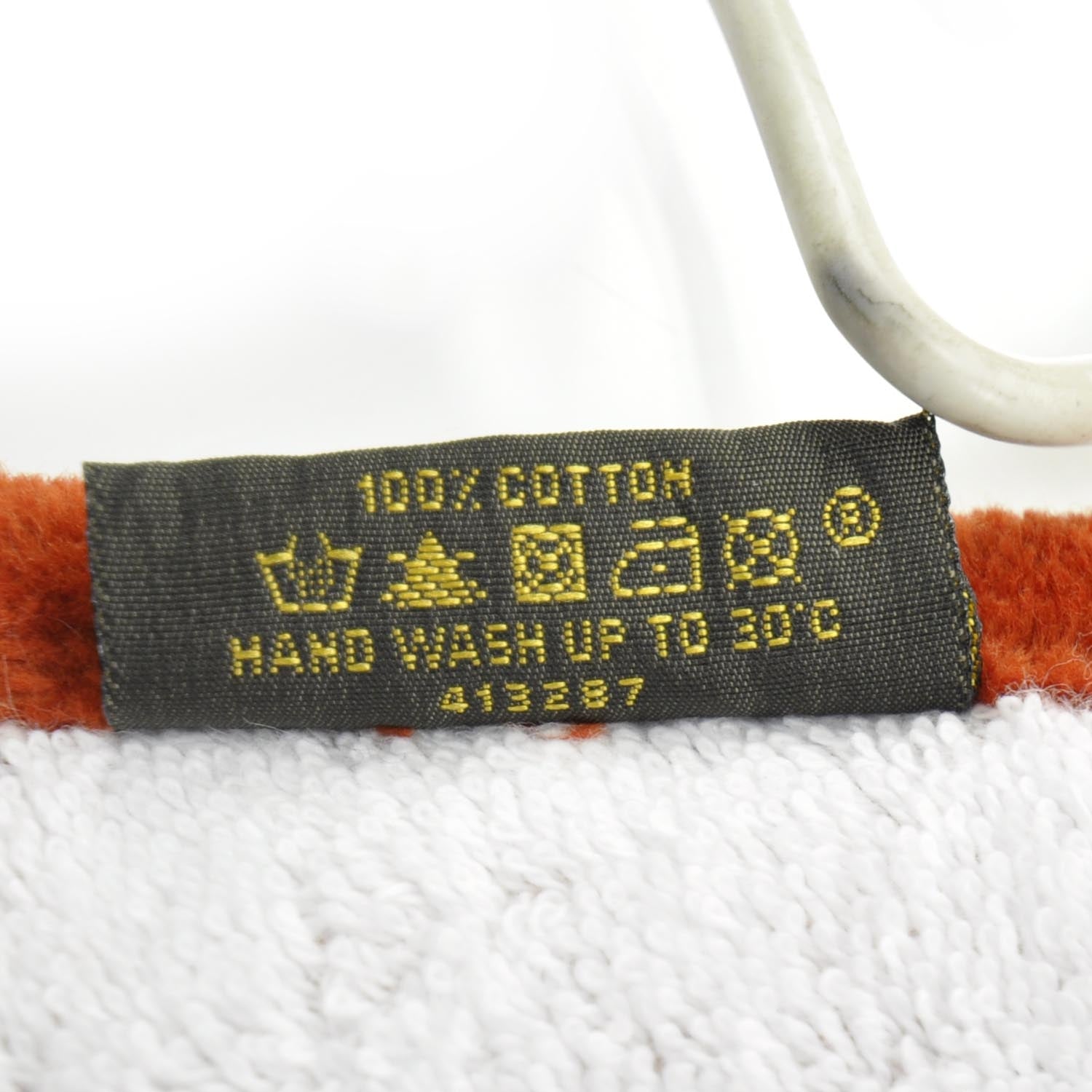 Louis Vuitton Cotton Leopard Beach Towel Marron Brown 5 of 5