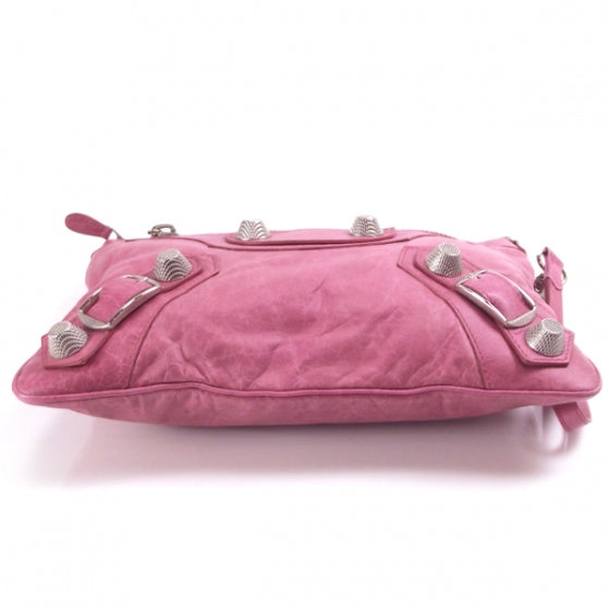 Agneau GSH Flat Clutch Framboise