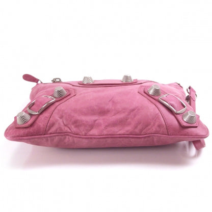 Balenciaga Agneau GSH Flat Clutch Framboise 3 of 8