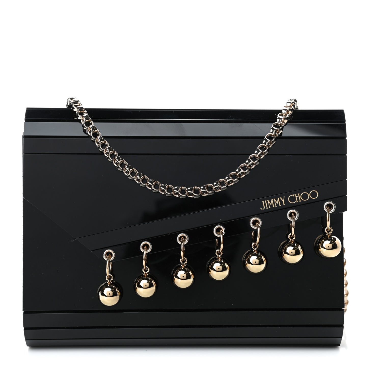 Acrylic Candy Clutch Black