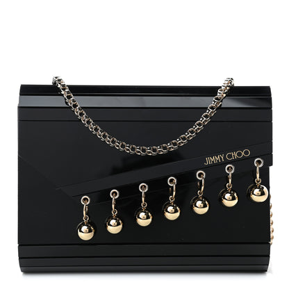 Jimmy Choo Acrylic Candy Clutch Black 1 of 4