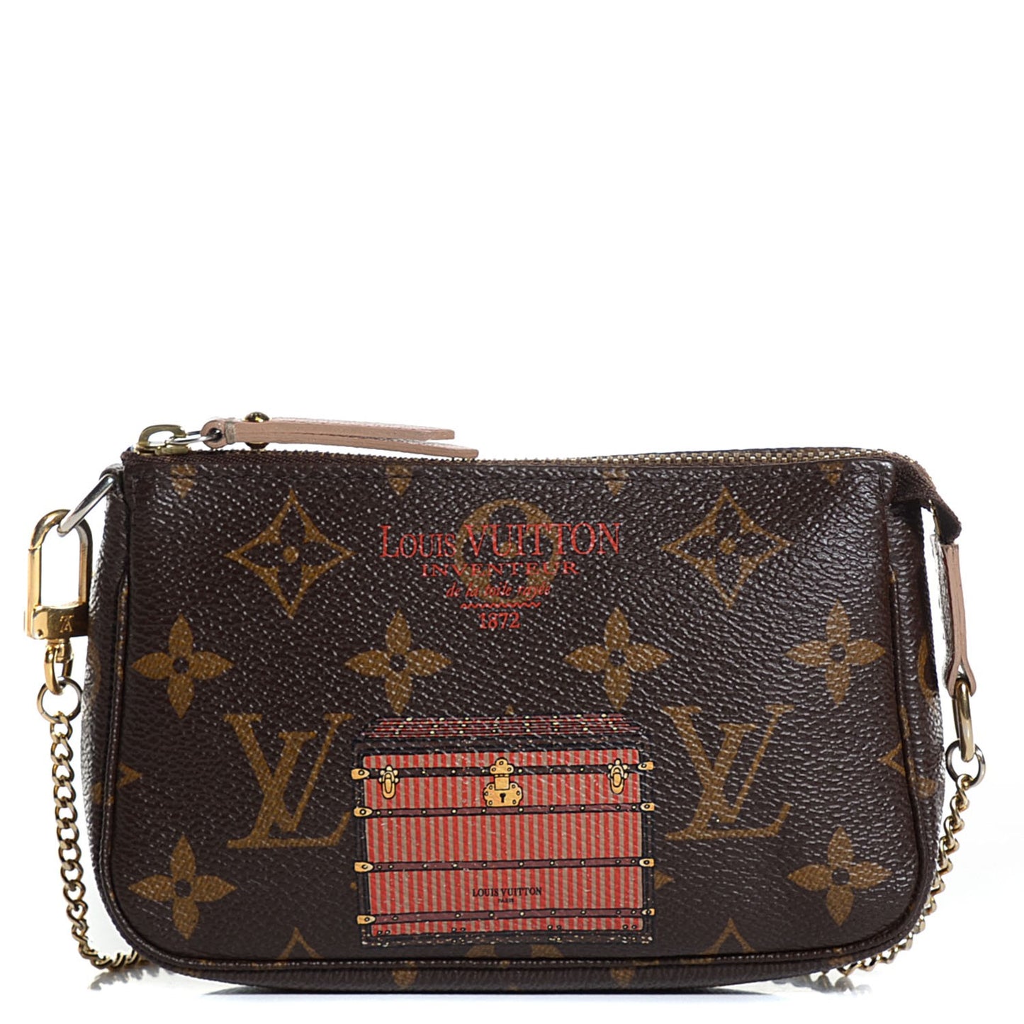 Monogram Trunks and Locks Mini Pochette Accessories