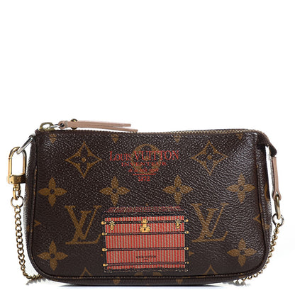 Louis Vuitton Monogram Trunks and Locks Mini Pochette Accessories 1 of 7