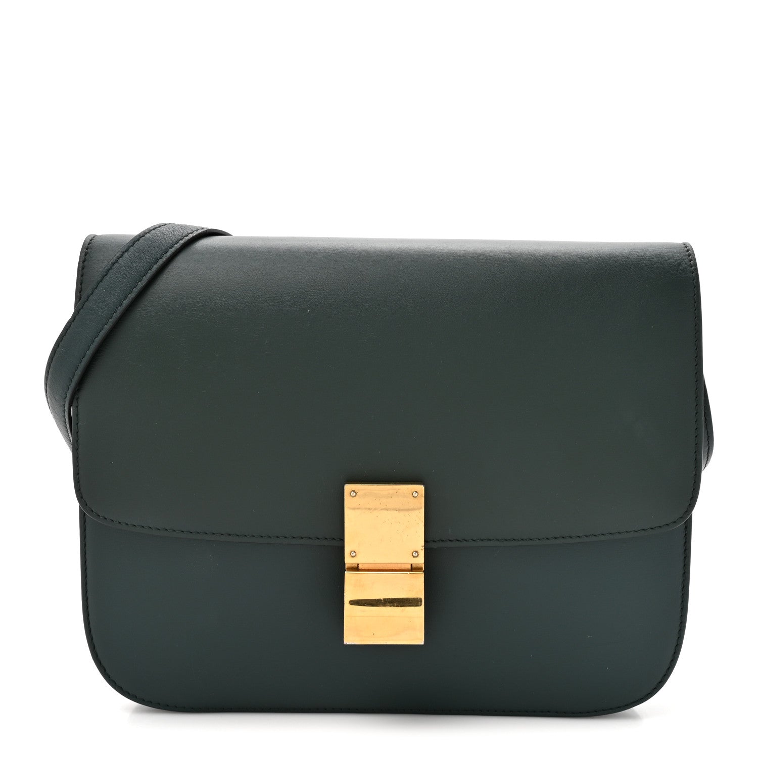 Celine Box Calfskin Medium Classic Box Flap Bag Amazone 1 of 10