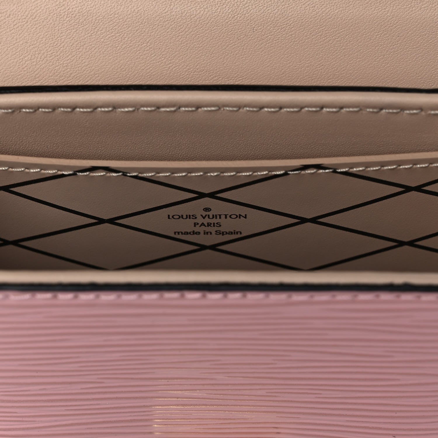 Louis Vuitton Epi Pochette Trunk Verticale Rose Ballerine 6 of 9
