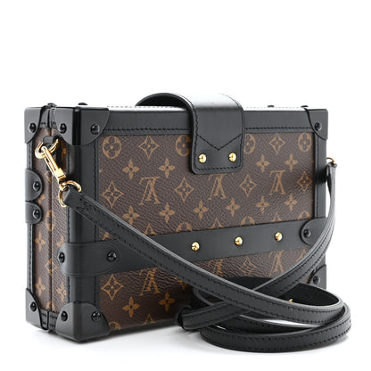 Louis Vuitton Monogram Petite Malle Black 3 of 11