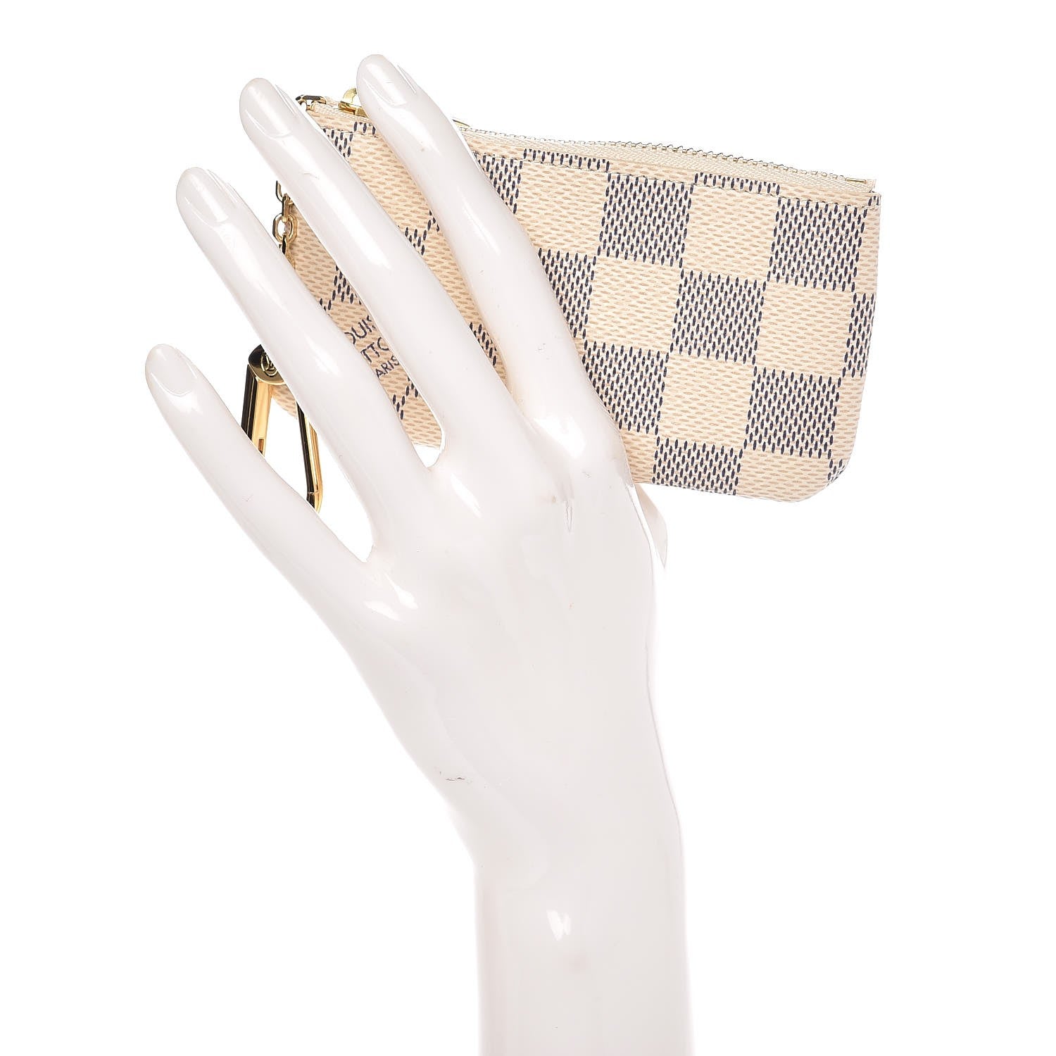Louis Vuitton Damier Azur Key Pouch 2 of 8