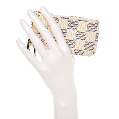 Louis Vuitton Damier Azur Key Pouch 2 of 8