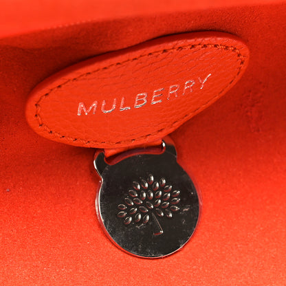 Mulberry Classic Grain Small Bayswater Satchel Mandarin 6 of 13