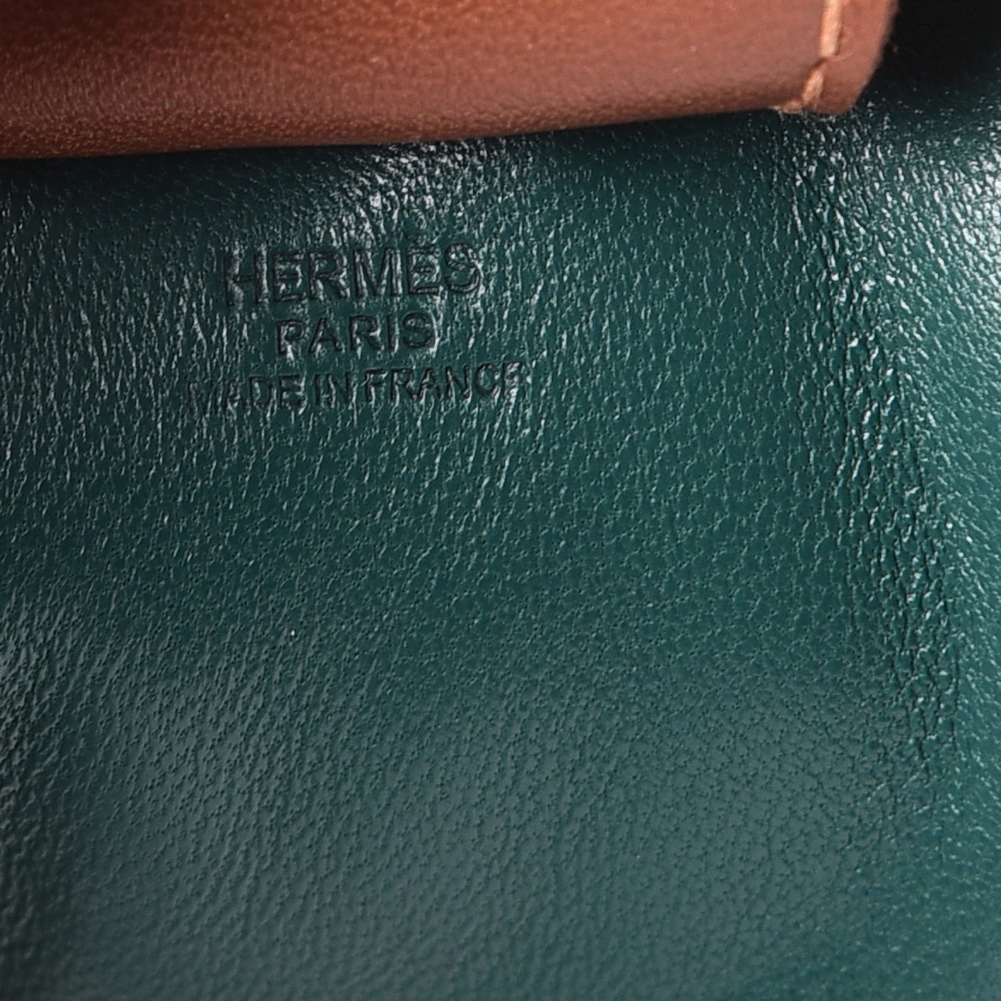 Milo Lambskin Grigri Rodeo Horse Bag Charm GM Malachite Menthe Fauve