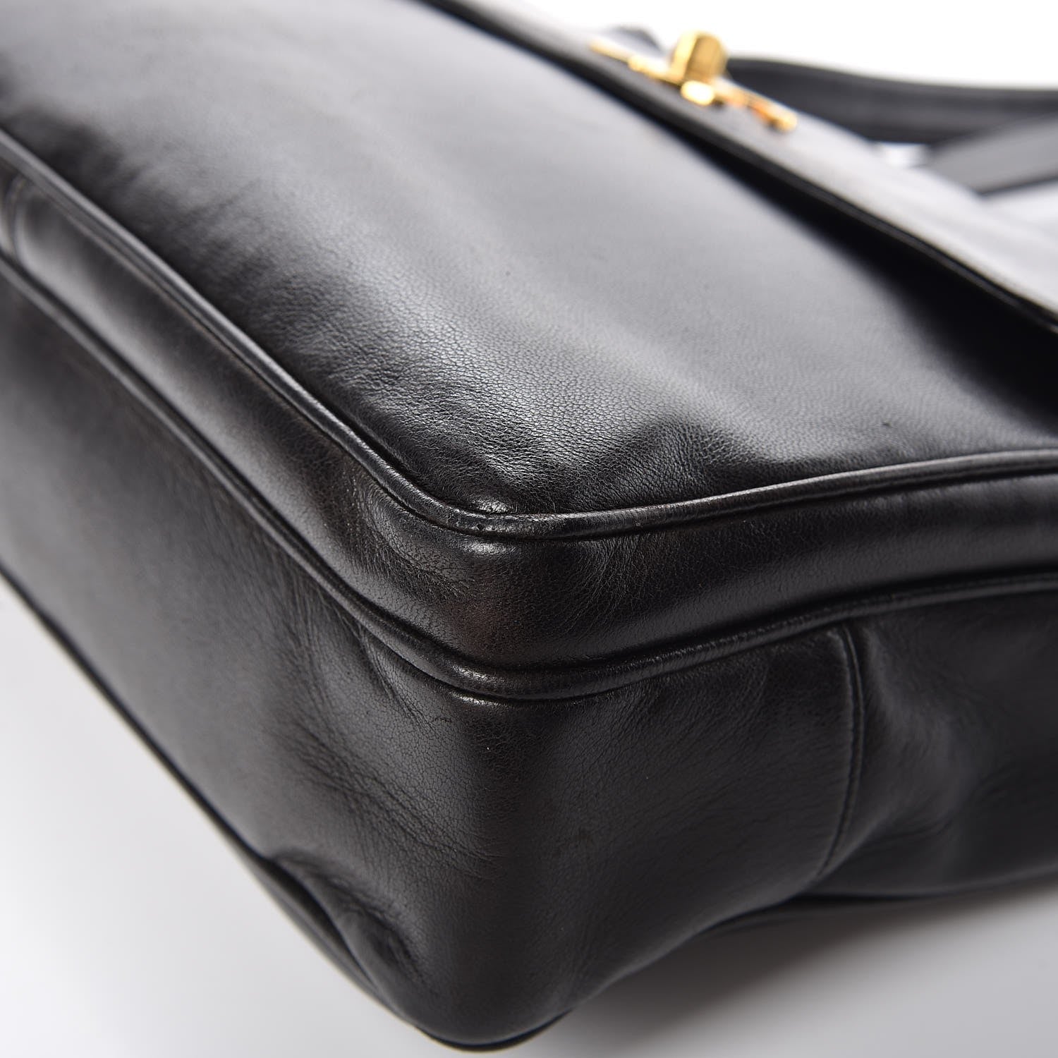 Chanel Lambskin CC Shopper Tote Black 10 of 13