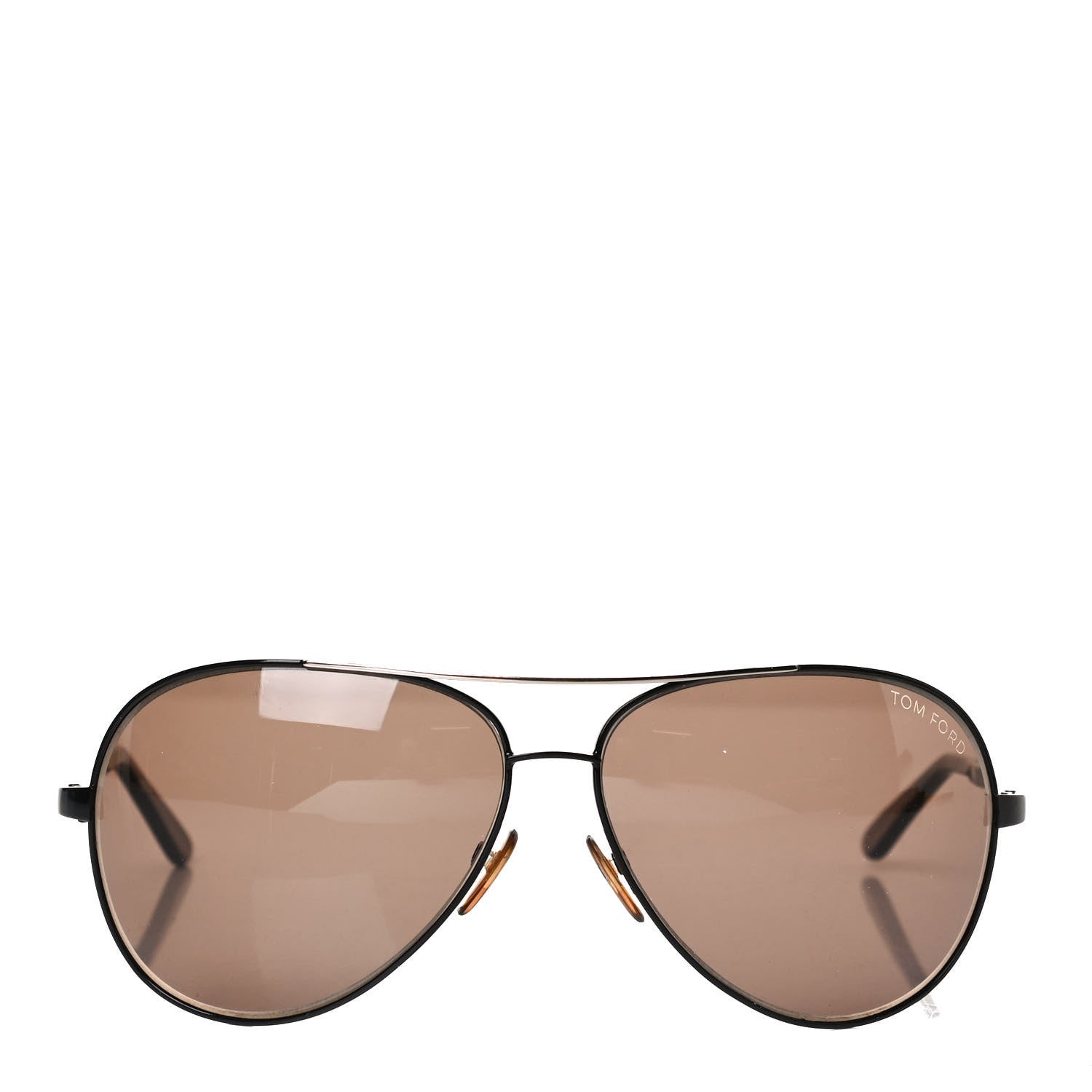 Tom Ford Metal Charles Aviator Sunglasses TF35 Black 2 of 7