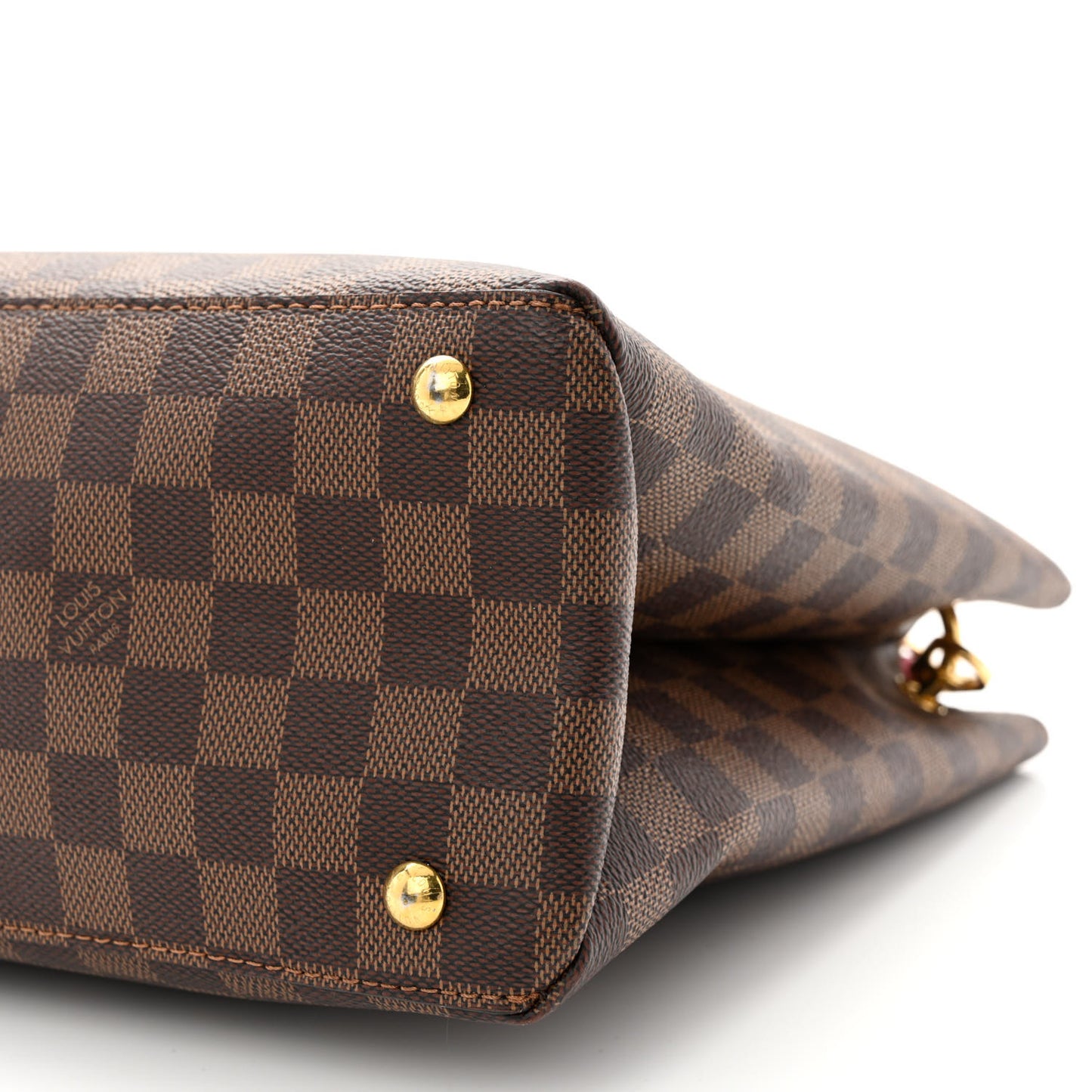 Damier Ebene LV Riverside Lie De Vin