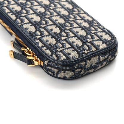Christian Dior Oblique 30 Montaigne Phone Holder Blue 10 of 14