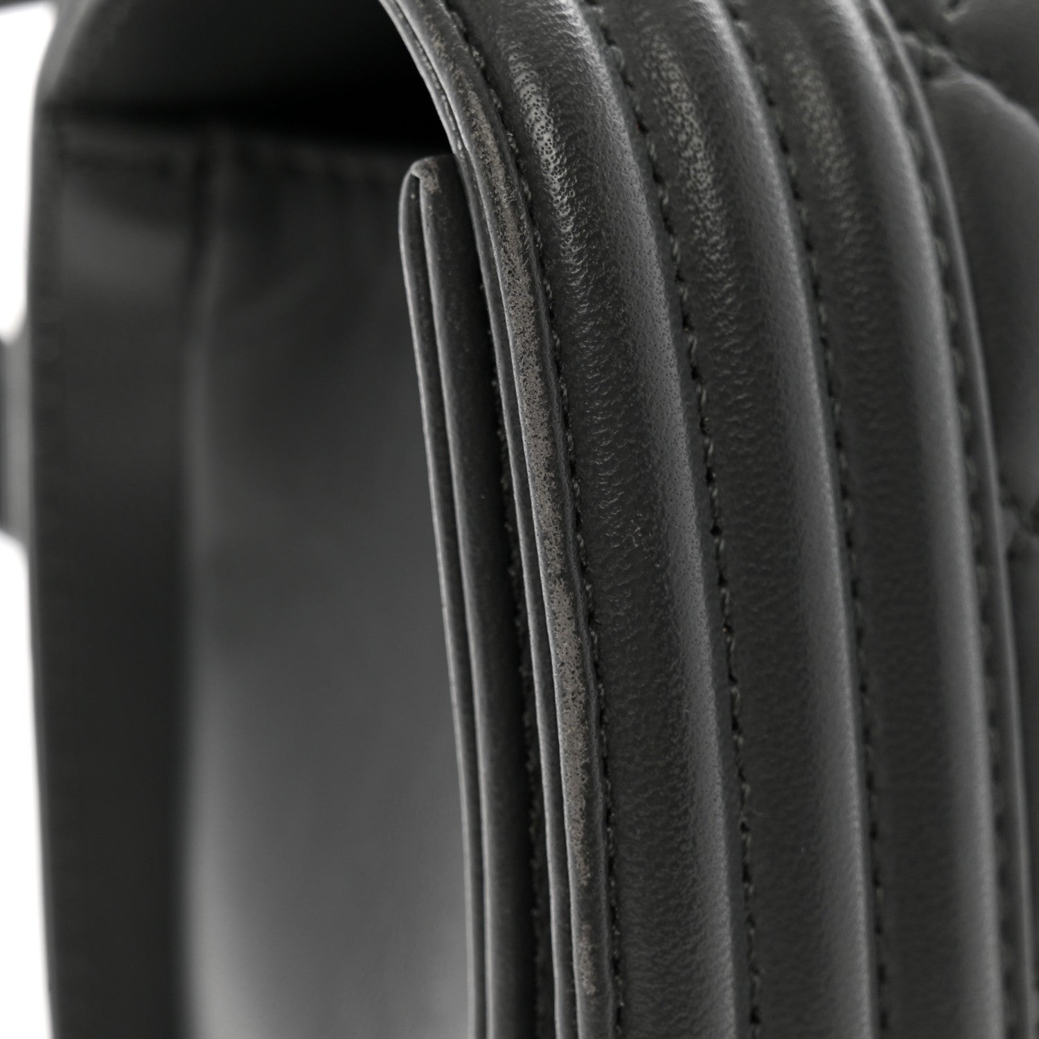 Chanel Calfskin Quilted Small Boy Flap Dark Grey 12 of 15