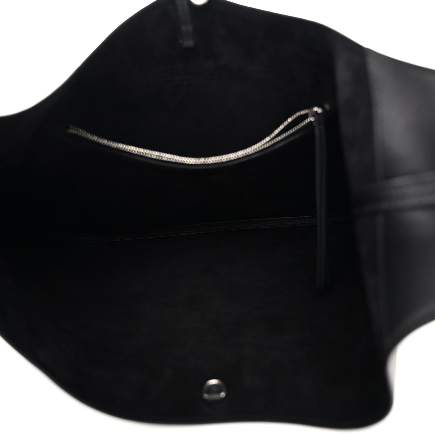 Calfskin Bean Bag Black