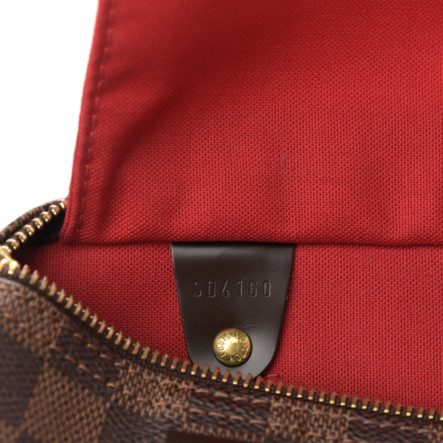 Louis Vuitton Damier Ebene Speedy 25 7 of 14